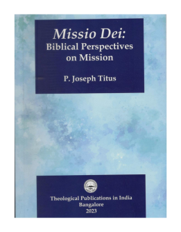 Missio Dei: Biblical Perspectives on Mission